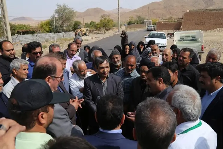 دیدار مدیرکل دفتر تقسیمات کشوری وزارت کشور با مردم خوسف و بشگان