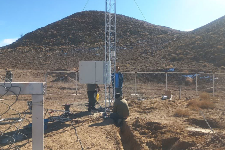 راهاندازی ایستگاه هواشناسی در روستای خوسف